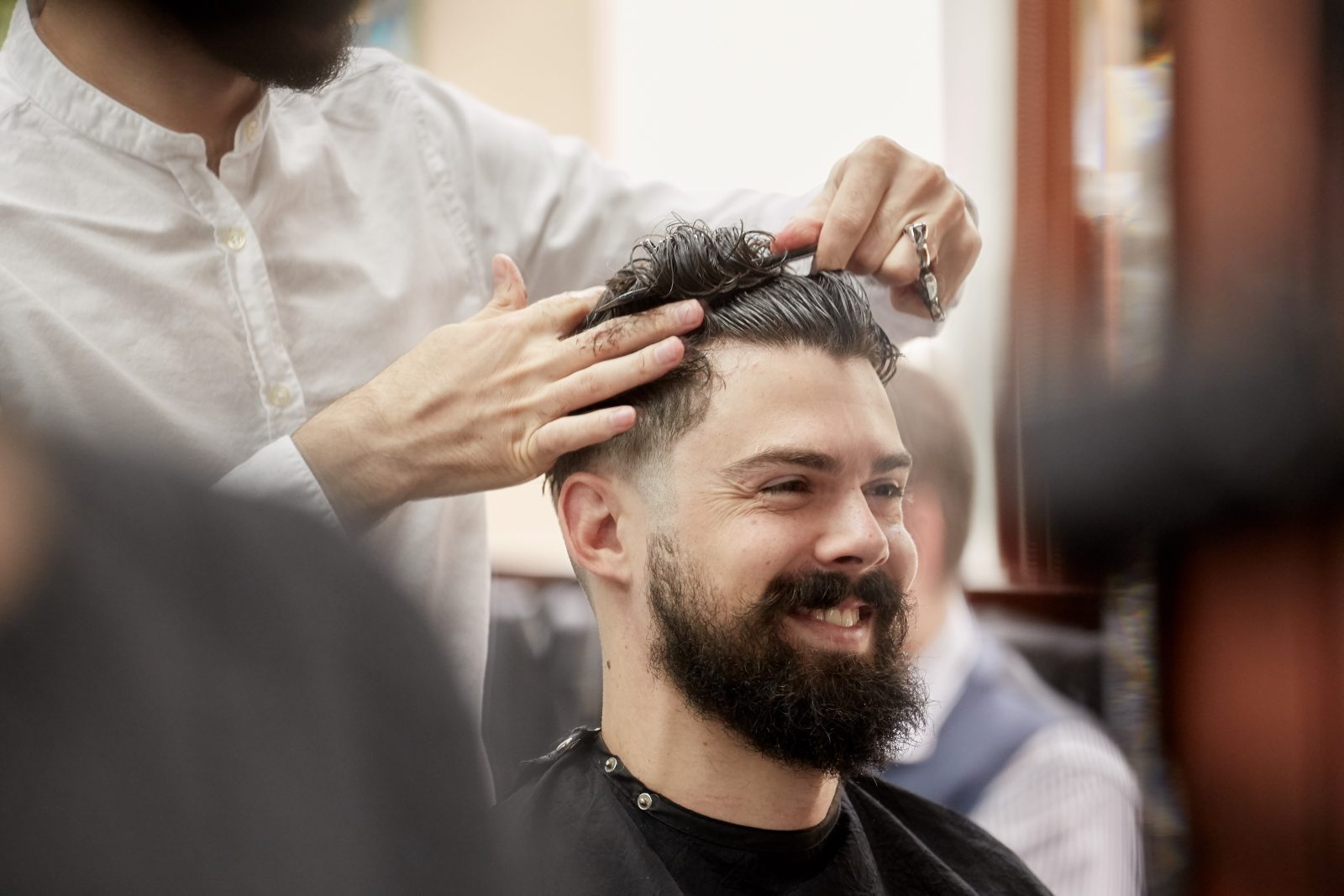 Men's Fade Haircut Midtown NYC